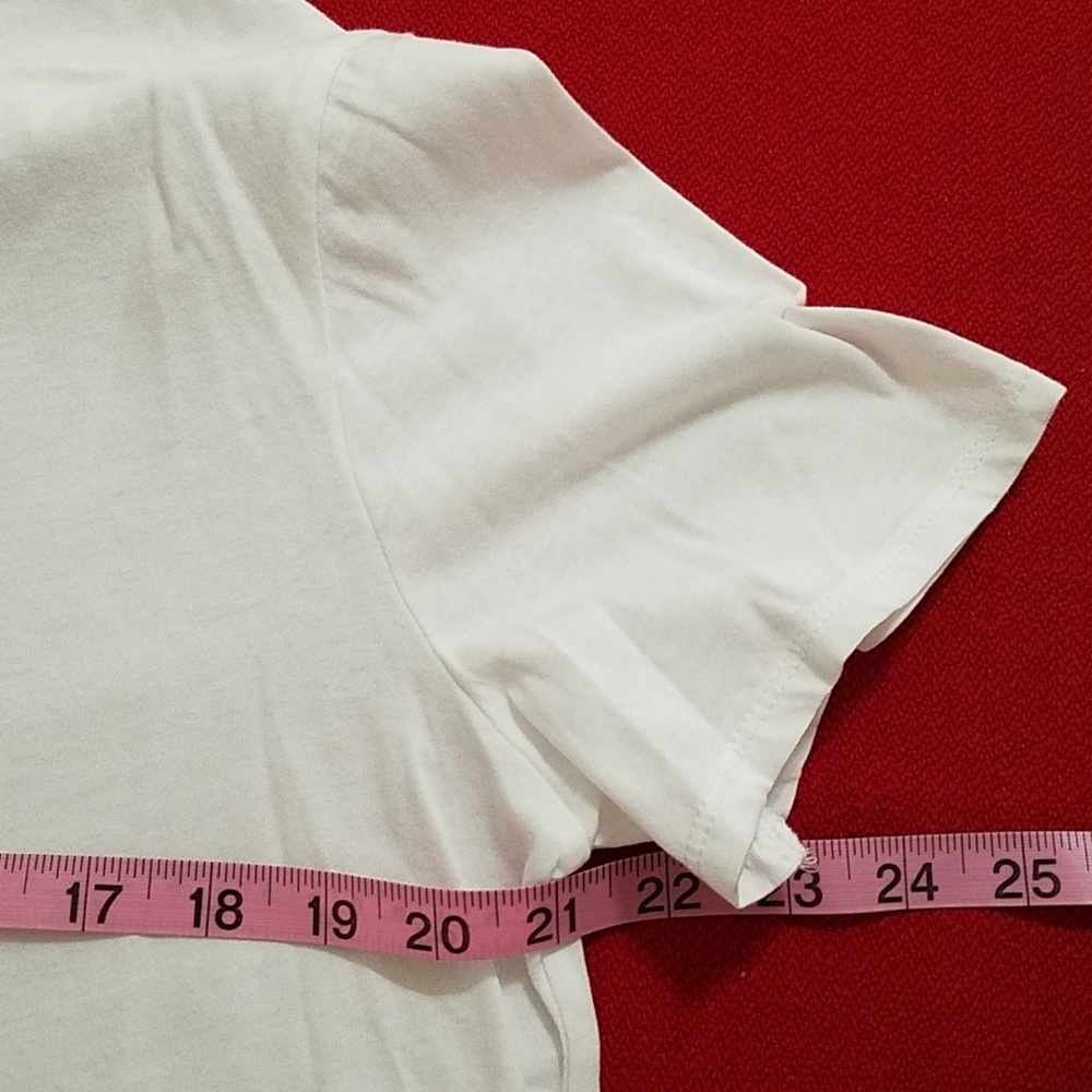 ZARA 'Yesterday I listened to a Great Song...' graphic print tee Lg. pop culture - Picture 4 of 7